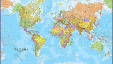 Printable:3ndpw9gdk1s= World Map Labeled