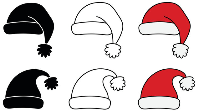 Outline:__9hw9jttvi= Santa Hat