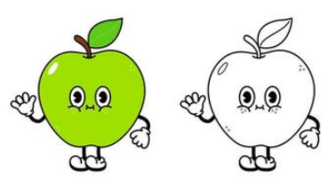 Outline:_Hppeidl938= Apple Clipart