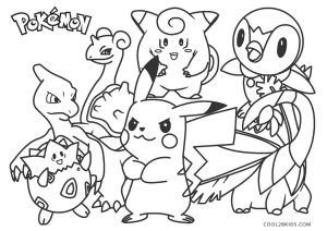 Printable:5-Kl1vezbhg= Pokemon Coloring Pages