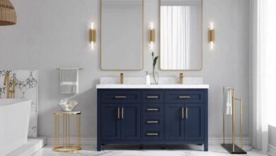 Are Blue Bathroom Vanities Really Hard to Match?