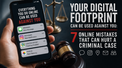 Your Digital Footprint Can Be Used Against You: 7 Online Mistakes That Can Hurt a Criminal Case